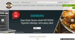 Desktop Screenshot of naminukas.lt